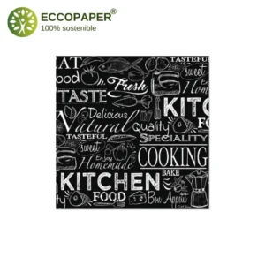 Servilletas Sostenibles 33x33cm, perfectas para quienes desean una opción funcional y ecológica para grandes celebraciones.