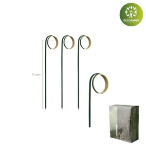 Pinchos decorativos 11cm para aperitivos y tapas elegantes.