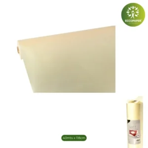 Compacto rollo de manteles 40mts x 118cm para decoraciones modernas.