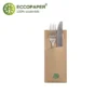Resistentes fundas biodegradables para cubiertos 20x8.5cm ideales para catering.