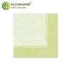 Elegantes servilletas sostenibles 40x40cm para clientes eco-friendly.