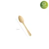 Cucharillas de Madera 12cm biodegradables y seguras.