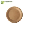 Compactos y prácticos platos redondos biodegradables Ø23cm.