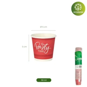 Pequeños y prácticos: Vasos para Café 50ml.