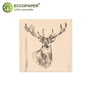 Servilletas Sostenibles 33x33cm, una excelente opción para quienes buscan eventos responsables con el medio ambiente.