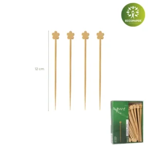 Pinchos decorativos de alta calidad 12cm para platos creativos.