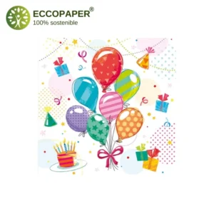 Servilletas Sostenibles 33x33cm, perfectas para quienes desean una opción ecológica sin sacrificar la funcionalidad.