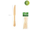 Cuchillo de madera 20.5cm duradero y sostenible.