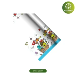 Manteles de pulpa viscosa de 5 metros x 120 cm, prácticos para celebraciones de cualquier tipo.