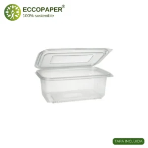 Envases Rectangular 1.000ml para take away y delivery.