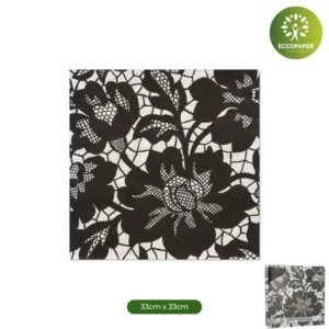 Servilletas Decoradas 33x33cm, aportan un estilo único y exclusivo a tu mesa.