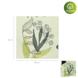 Servilletas Decoradas 33x33cm, la mejor opción para darle elegancia a cualquier mesa.