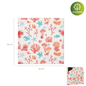 Servilletas Decoradas 33x33cm, la opción ideal para realzar la decoración de tu evento.