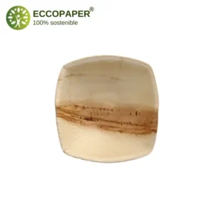 Bowl biodegradable de Hoja de Palma 200ml, ideal para negocios de comida.