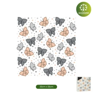 Servilletas Decoradas 33x33cm, la mejor opción para una decoración de mesa sofisticada.