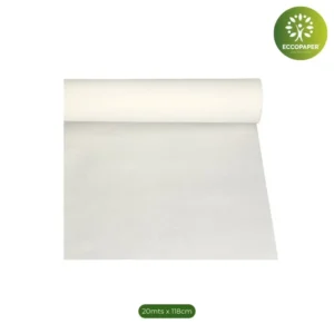 Rollo de manteles ecológicos 20mts x 118cm ideal para catering consciente.