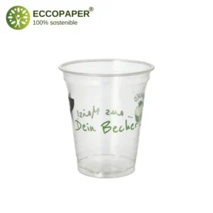 Vasos Bioplástico 300ml prácticos y respetuosos con el medio ambiente.