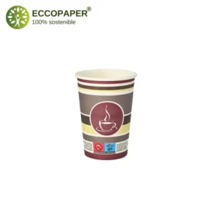 Vasos de cartón 250ml perfectos para café.