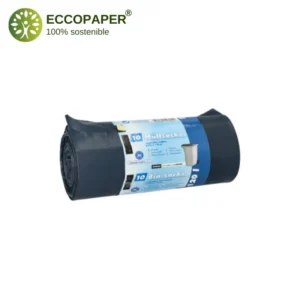 Bolsa para Basura 120 Litros ecológica y económica, ideal para comercios comprometidos con el medio ambiente.