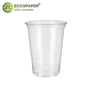 Vasos Transparentes 400ml: diseño moderno y práctico.