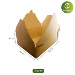 Cajas Take Away 21.5x15.5x4.5cm