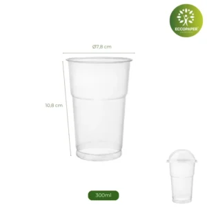 Vasos Transparentes 300ml: versatilidad para cada ocasión.