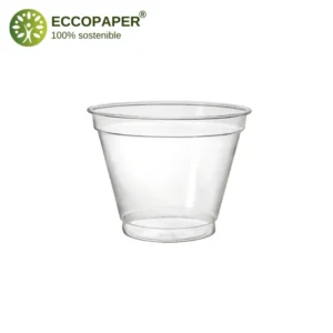 Vasos Transparentes 9oz280ml: versatilidad y diseño práctico.