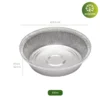 Envase de Aluminio para Pollos 800ml compacto y eficiente.