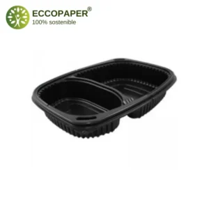 Envase para comida Take Away 23,5x14,5x3,5cm reciclable.