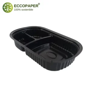 Envase para alimentos Take Away 23.5x14.5x3.5cm respetuoso con el medio ambiente.