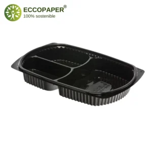 Envase sostenible Take Away 26.5x18.5x4cm ideal para envíos de comida.