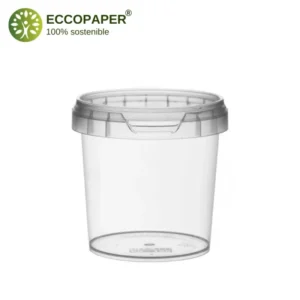 Envases reciclados Tarrinas Inviolables 555ml perfectos para catering