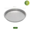 Bandejas de Aluminio Ø27.5cm, amplias y versátiles, perfectas para catering y banquetes.