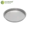 Bandejas de Aluminio Ø27.5cm, diseñadas para mantener la frescura de alimentos en formato redondo.