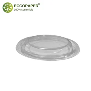 Tapas para ensaladeras recicladas Ø12cm, perfecta para sellar ensaladeras recicladas y garantizar la frescura de los productos.