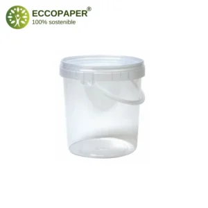 Envases reciclados Tarrinas Inviolables 1000ml para alimentos.