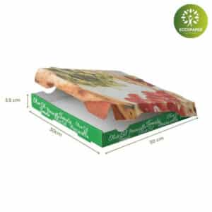 Cajas para Pizzas 30x30x3.5cm