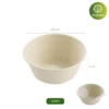 Bowls Redondos 500ml compactos y prácticos para tapas.