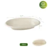 Envase Take Away 500ml fabricado con materiales sostenibles.