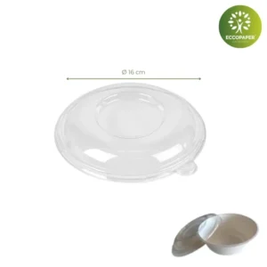 Tapa para bowls Ø16cm, ideal para el sellado de bowls redondos pequeños.