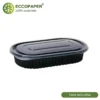 Envase Take Away Reciclado 1200ml, práctico y sostenible para alimentos.