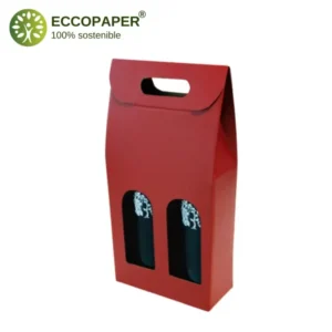 Estuches para Botellas 18x9x40cm ideales para mercados premium y económicos.