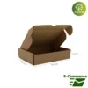 Cajas E-Commerce 16x11x4.6cm sostenibles para envíos online.