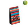 Estuche DoyPack 9x5x16cm, ideal para productos gourmet como café en grano y frutos secos.
