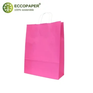Bolsas Kraft 32x12x42cm versátiles, perfectas para moda, regalos y más.