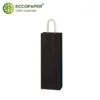 Bolsa de papel kraft 14x9x39cm, más barata que Punto QPack.