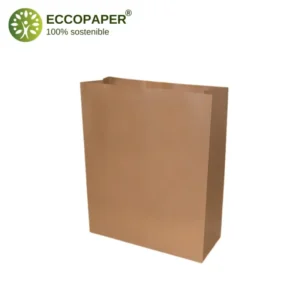 Bolsa SOS 35x14x44cm, perfecta para empaques grandes de productos de panadería.