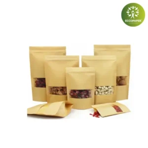 Bolsa DoyPack 750ml para almacenamiento de dulces y snacks grandes, respetuosa con el medio ambiente.