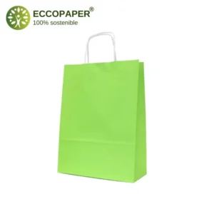 Bolsa Kraft 25x10x32cm ideal para accesorios.