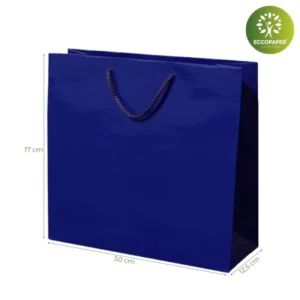 Bolsa de lujo 50x12.5x39cm ideal para tiendas exclusivas.